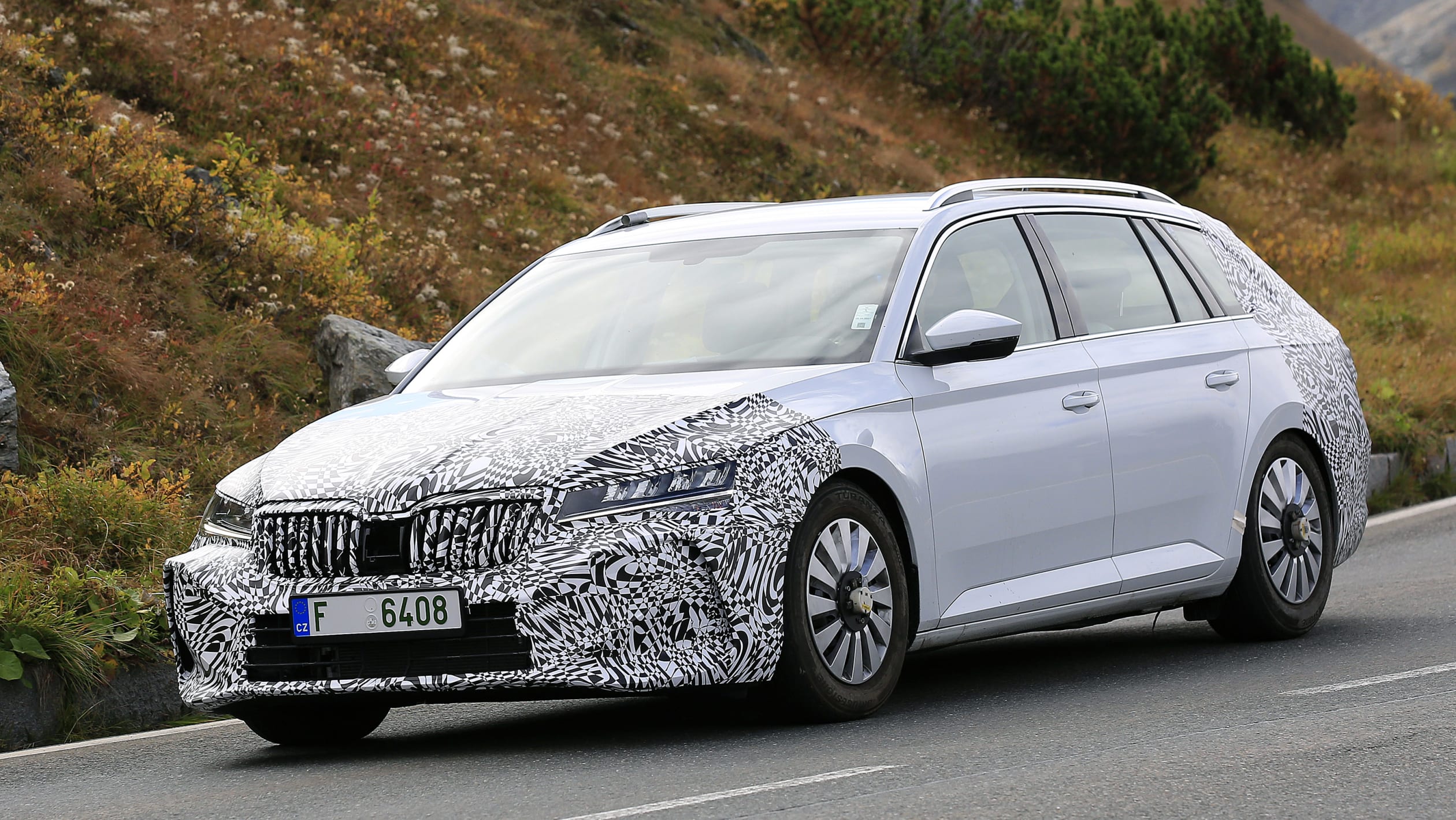 New 2023 Skoda Superb spotted disguised as current model Automotive Daily