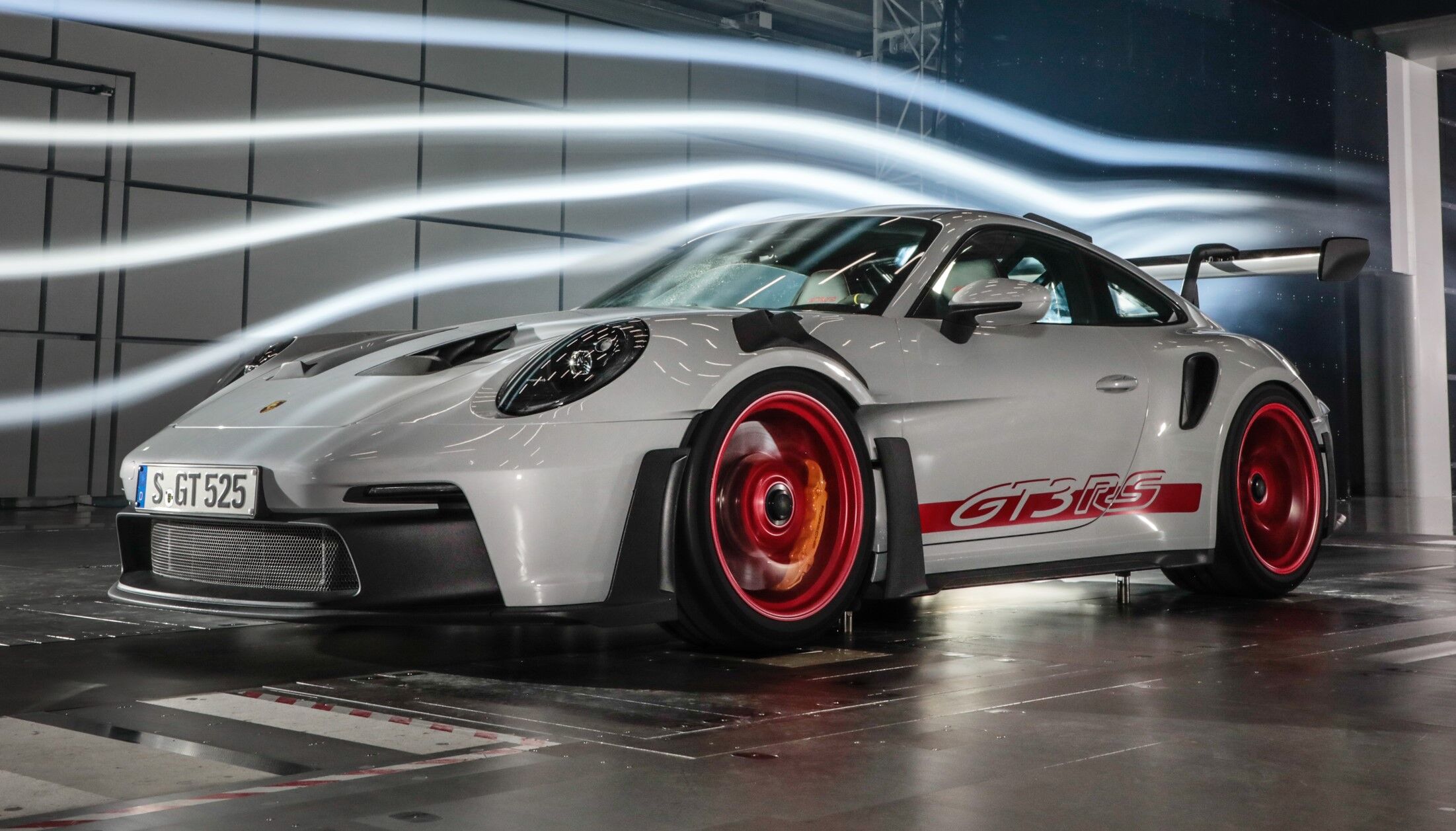 Porsche 911 GT3 RS White And Red 2 