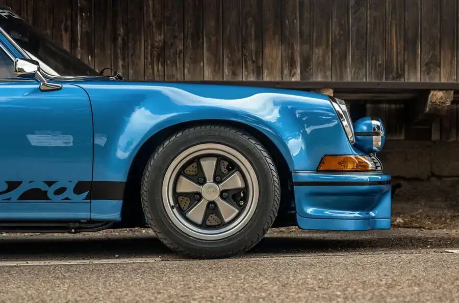 aria-label="Ruf Porsche 911 RSR blue 10"