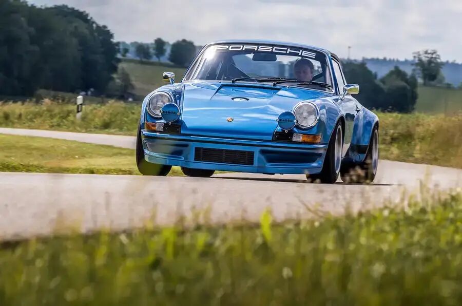 aria-label="Ruf Porsche 911 RSR blue 4"