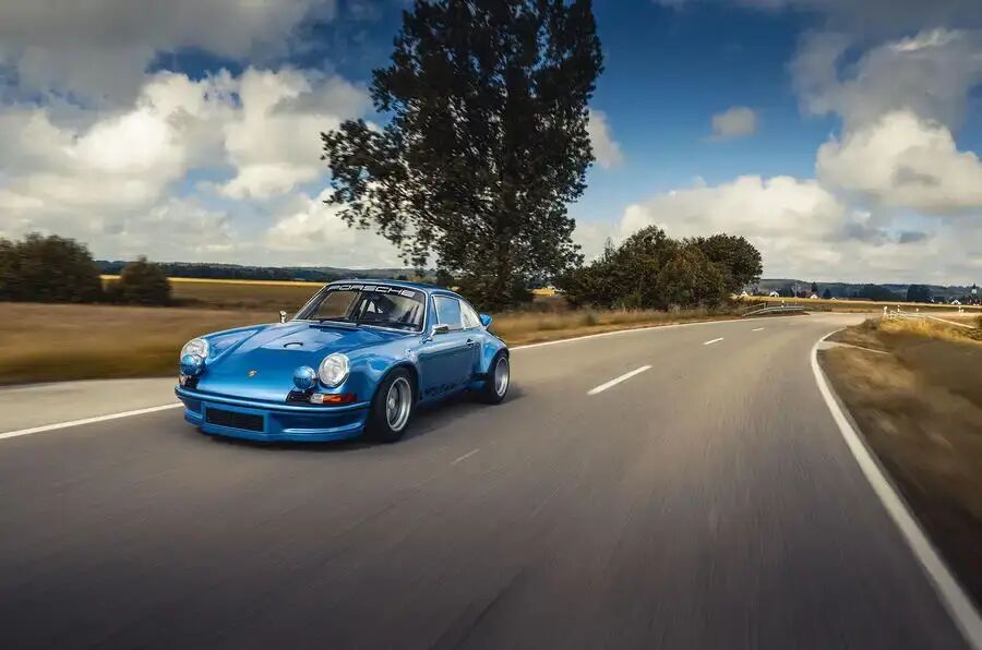 aria-label="Ruf Porsche 911 RSR blue 6"