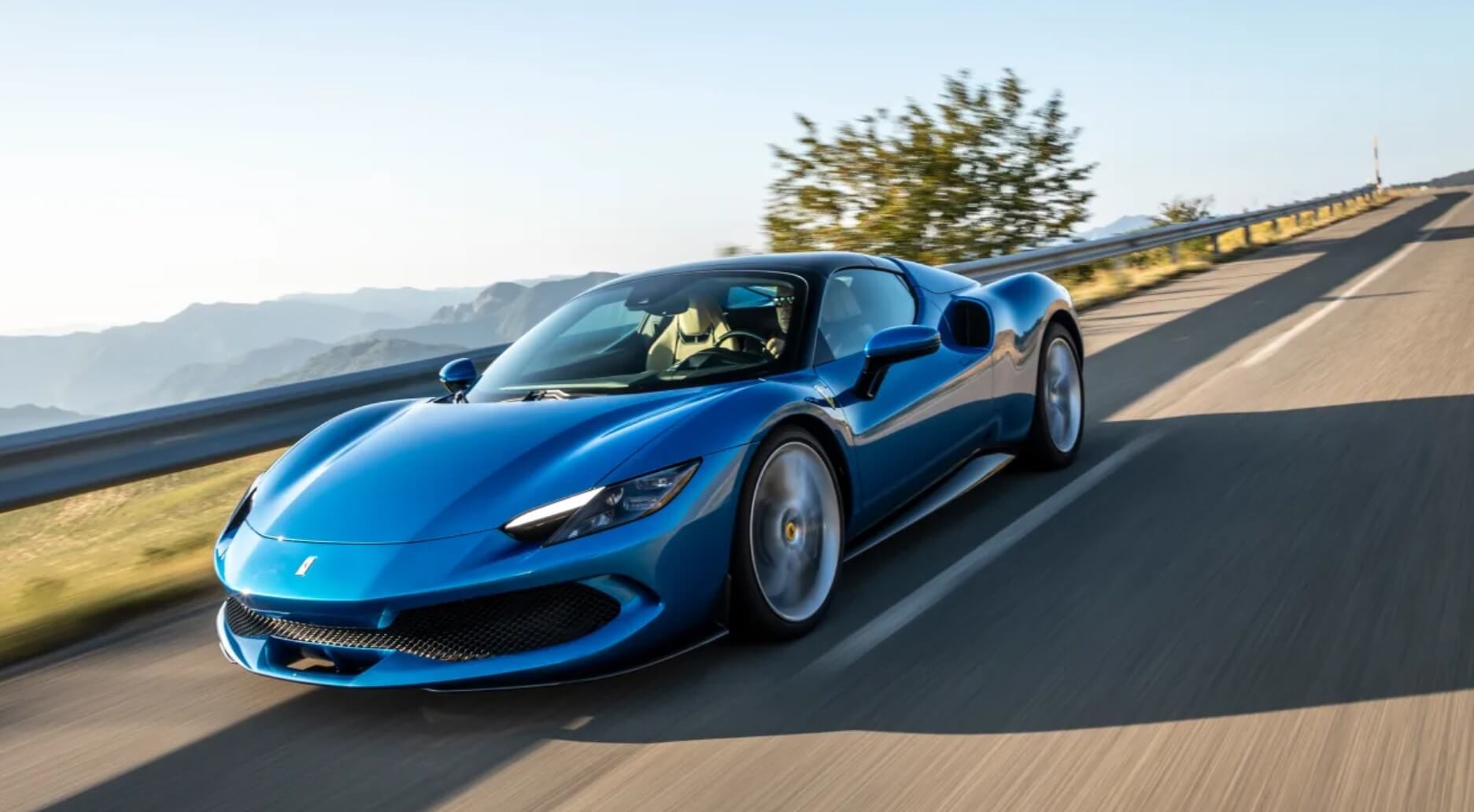aria-label="Ferrari 296 GTS blue 2"